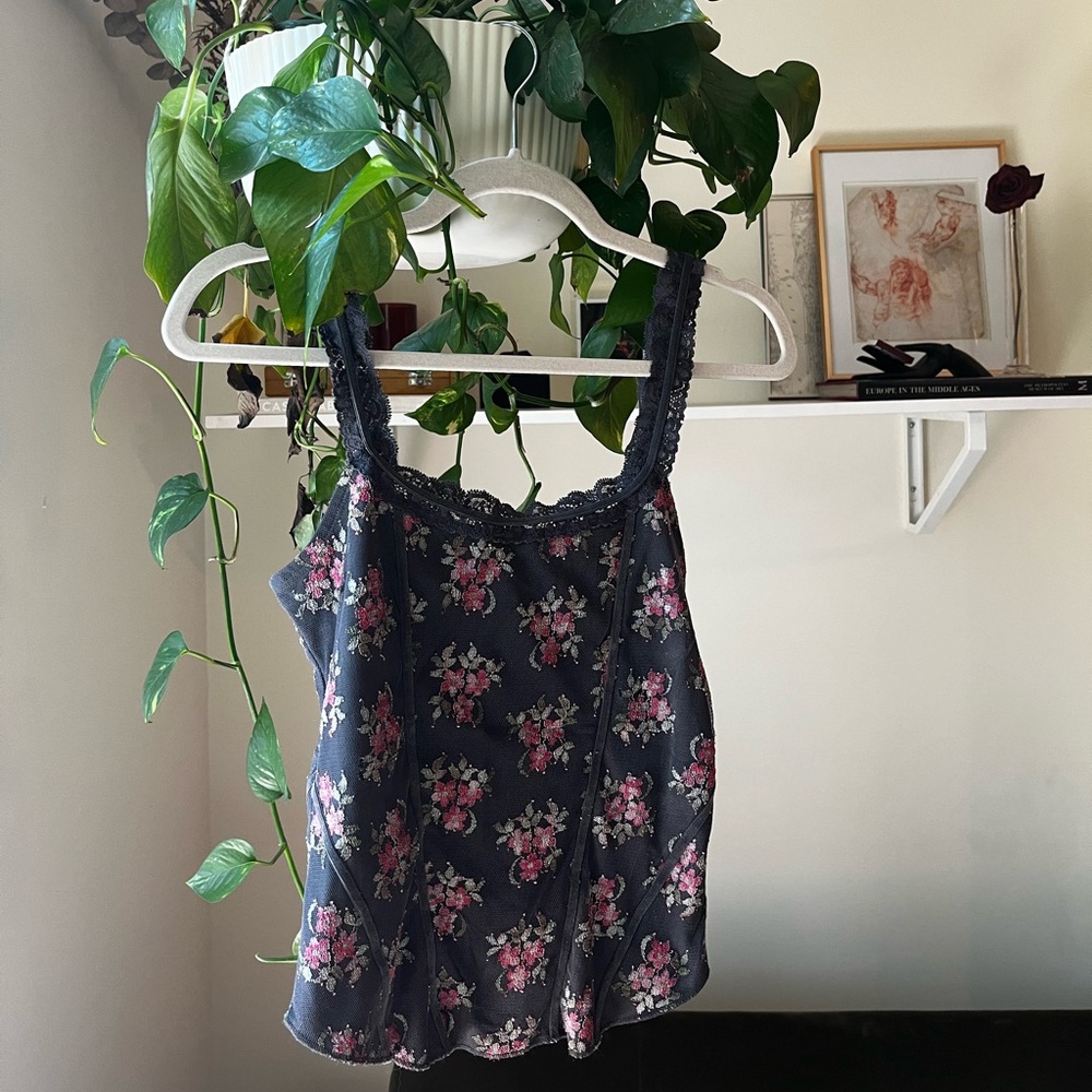 Vintage 90s GUESS corset tank